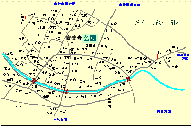 苗字の地図